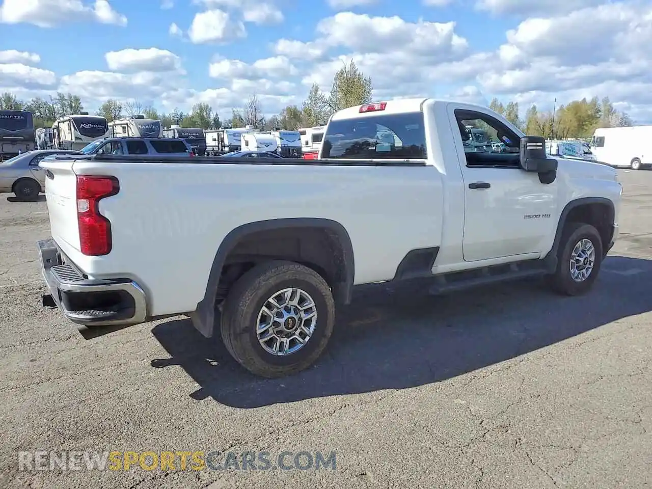 3 Photograph of a damaged car 1GC0WLE71NF171110 CHEVROLET SILVERADO 2022
