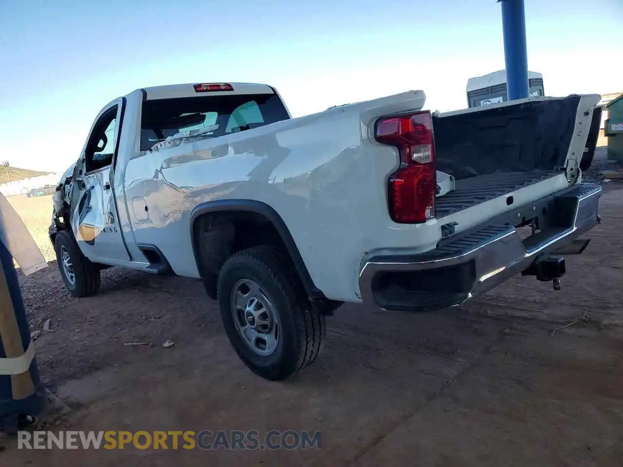 2 Photograph of a damaged car 1GC0WLE72NF279770 CHEVROLET SILVERADO 2022