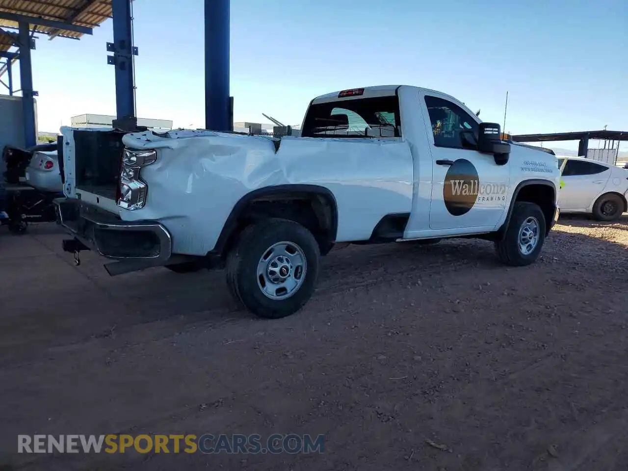3 Photograph of a damaged car 1GC0WLE72NF279770 CHEVROLET SILVERADO 2022