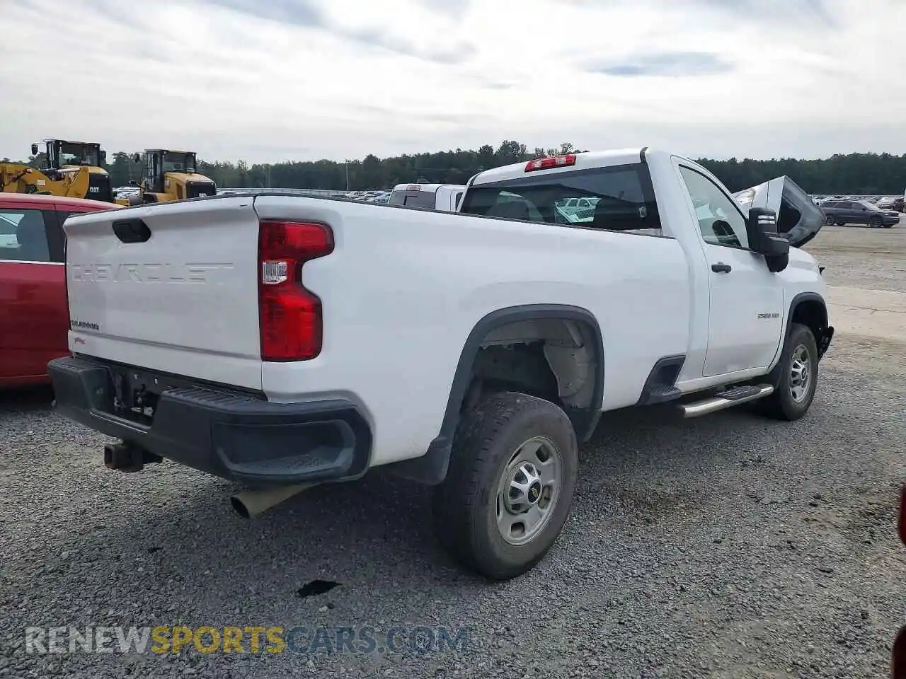 3 Фотография поврежденного автомобиля 1GC0WLE7XNF252509 CHEVROLET SILVERADO 2022