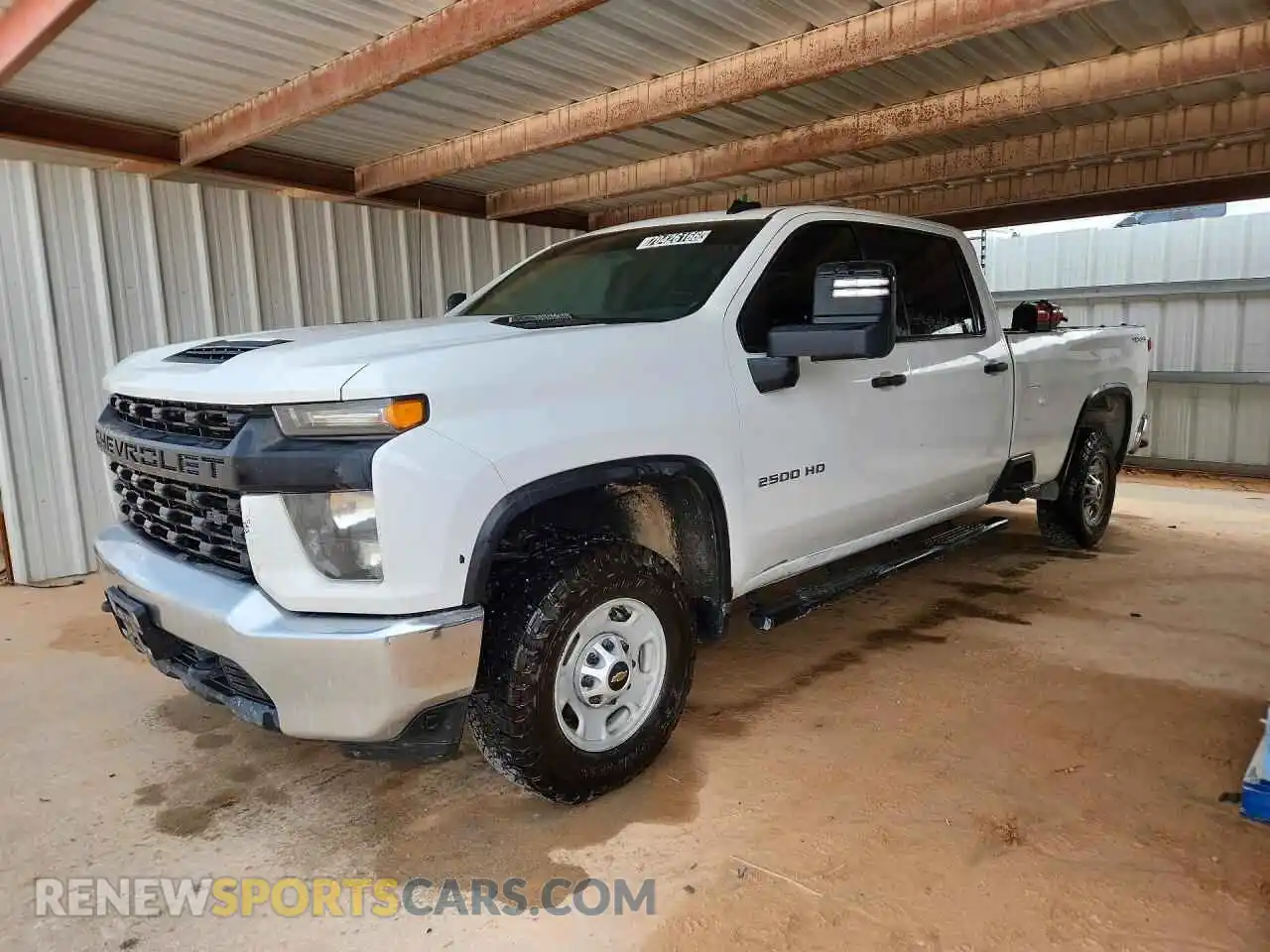1 Photograph of a damaged car 1GC1YLEY4NF264694 CHEVROLET SILVERADO 2022