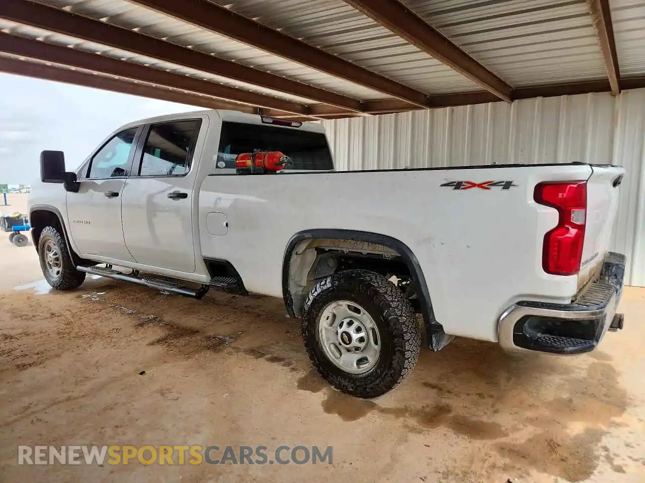 2 Photograph of a damaged car 1GC1YLEY4NF264694 CHEVROLET SILVERADO 2022
