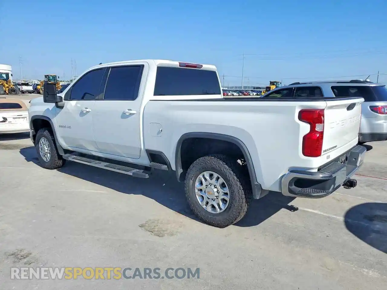 2 Photograph of a damaged car 1GC1YNEY8NF321054 CHEVROLET SILVERADO 2022