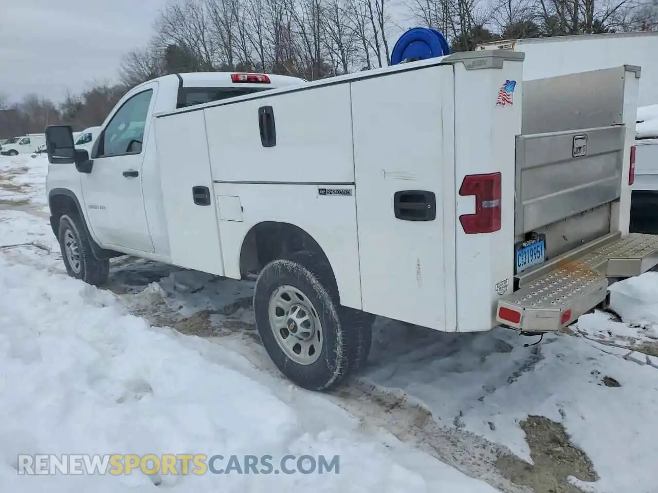 2 Photograph of a damaged car 1GC3YSE79NF343658 CHEVROLET SILVERADO 2022