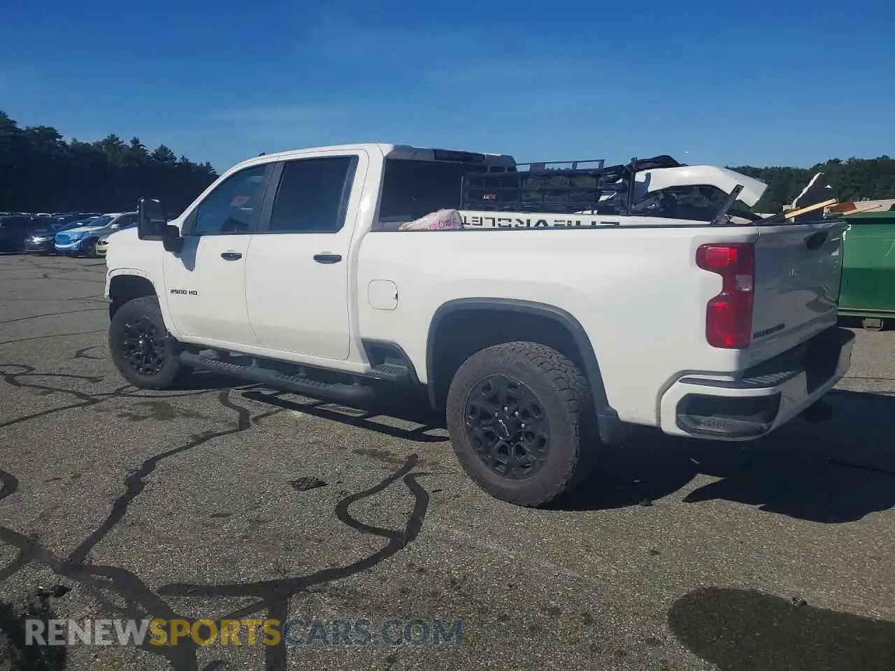 2 Photograph of a damaged car 1GC4YNEY5NF233317 CHEVROLET SILVERADO 2022