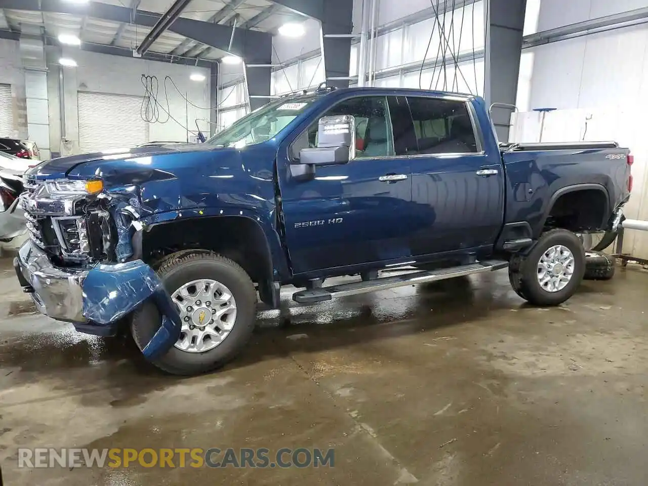 1 Photograph of a damaged car 1GC4YPE73NF262074 CHEVROLET SILVERADO 2022