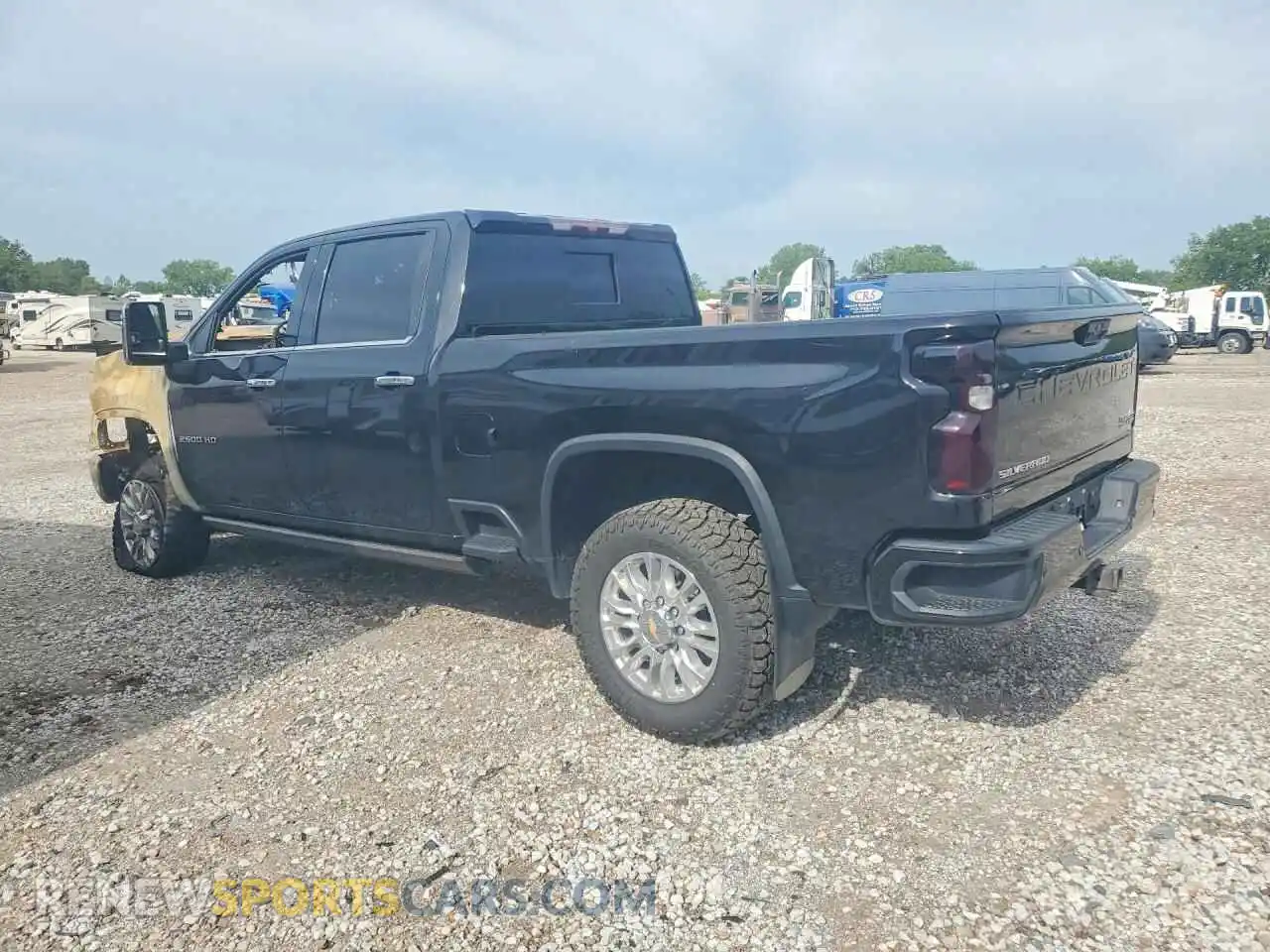 2 Photograph of a damaged car 1GC4YREY0NF124321 CHEVROLET SILVERADO 2022