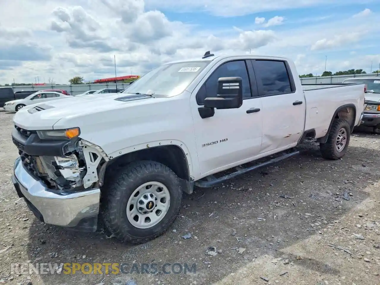 1 Photograph of a damaged car 1GC4YSE79NF196018 CHEVROLET SILVERADO 2022