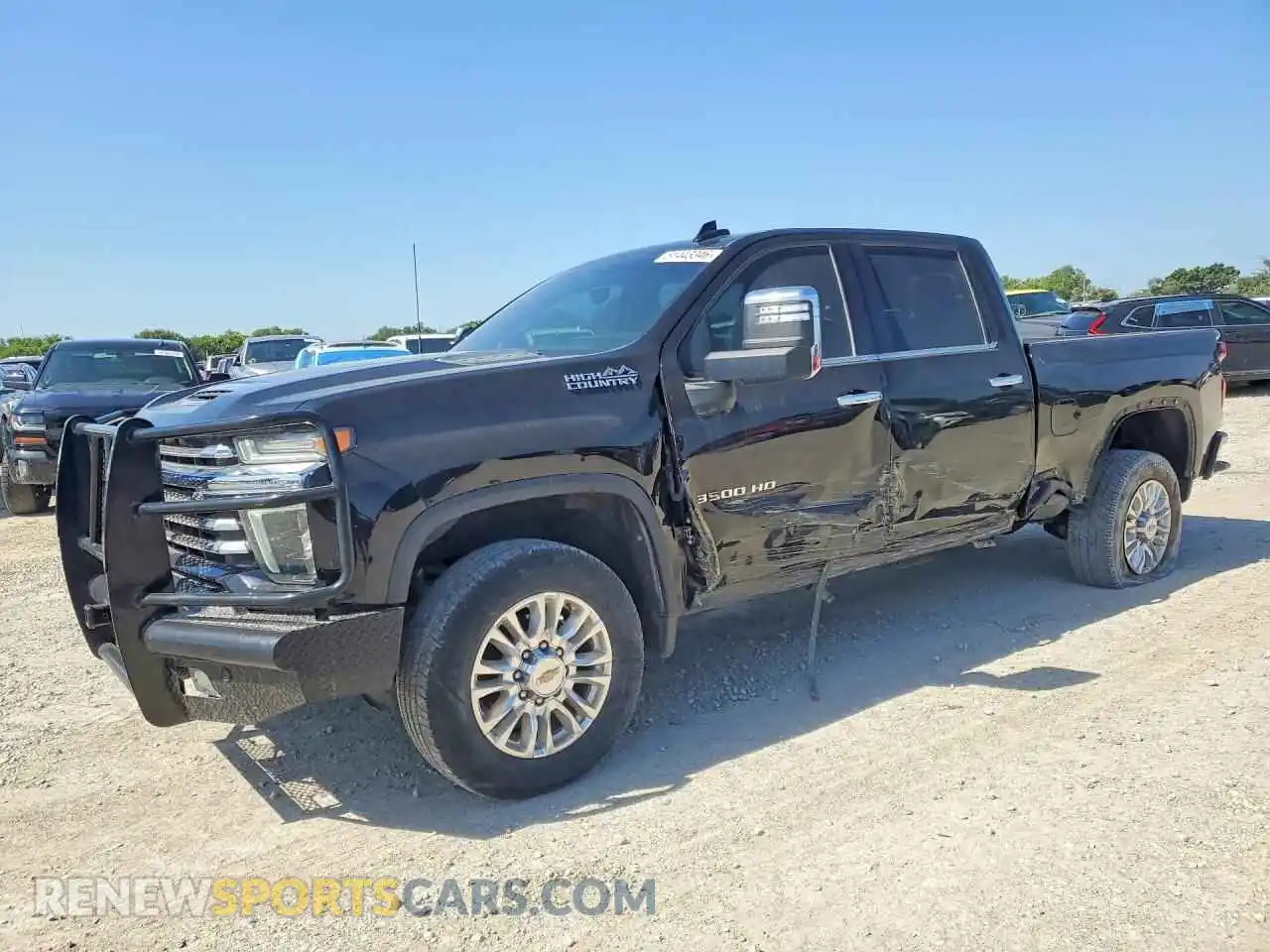 1 Photograph of a damaged car 1GC4YVE7XNF137237 CHEVROLET SILVERADO 2022