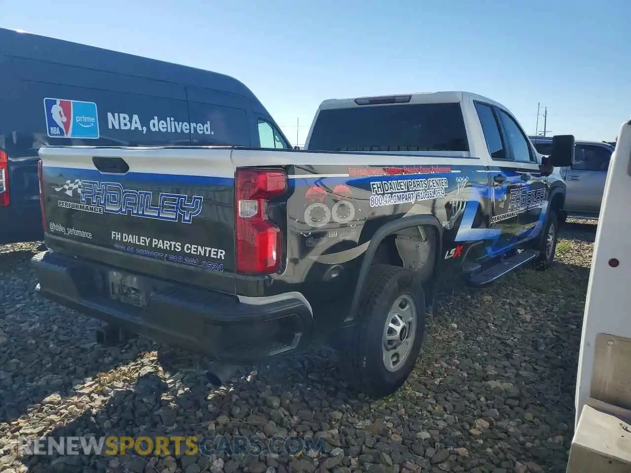 3 Photograph of a damaged car 1GC5WLE7XNF115897 CHEVROLET SILVERADO 2022