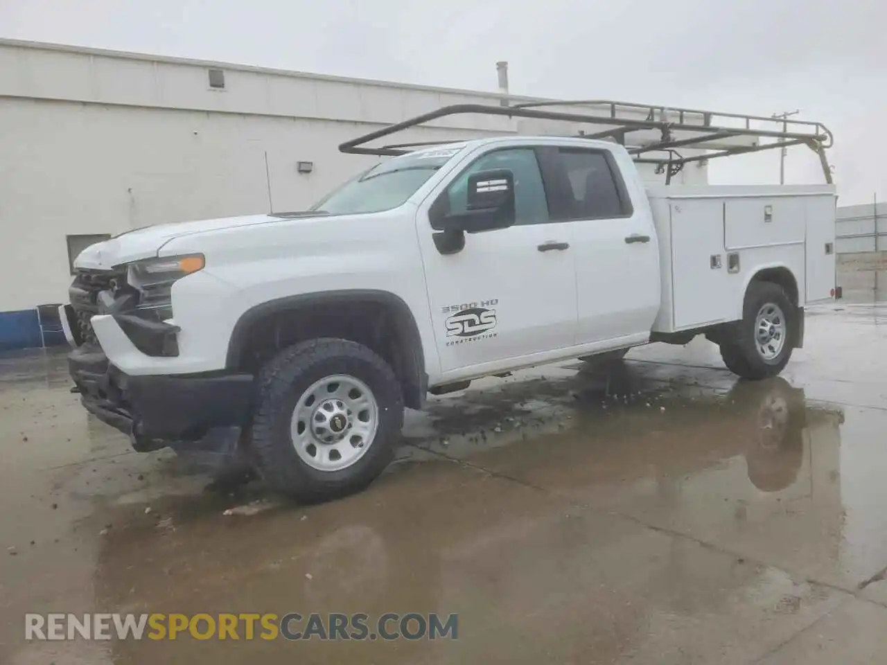 1 Photograph of a damaged car 1GC5WRE79NF162079 CHEVROLET SILVERADO 2022