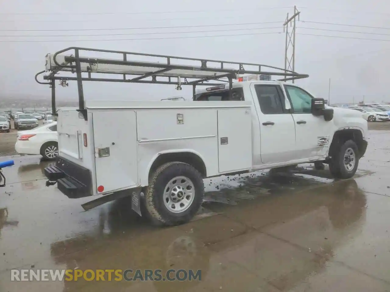 3 Photograph of a damaged car 1GC5WRE79NF162079 CHEVROLET SILVERADO 2022