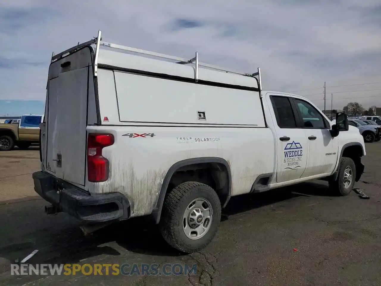 3 Photograph of a damaged car 1GC5YLE7XNF292184 CHEVROLET SILVERADO 2022