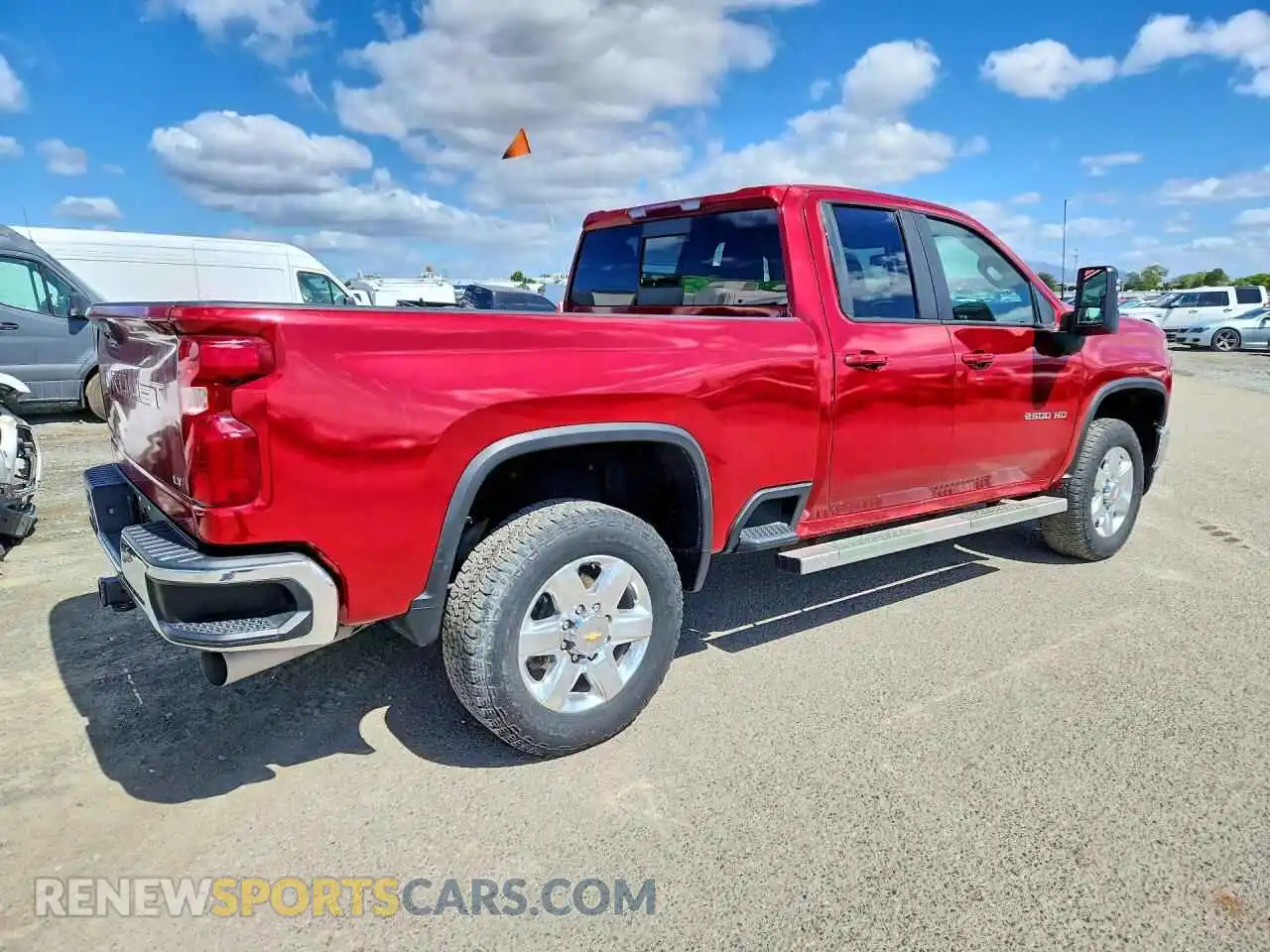 3 Photograph of a damaged car 1GC5YNEY7NF342852 CHEVROLET SILVERADO 2022