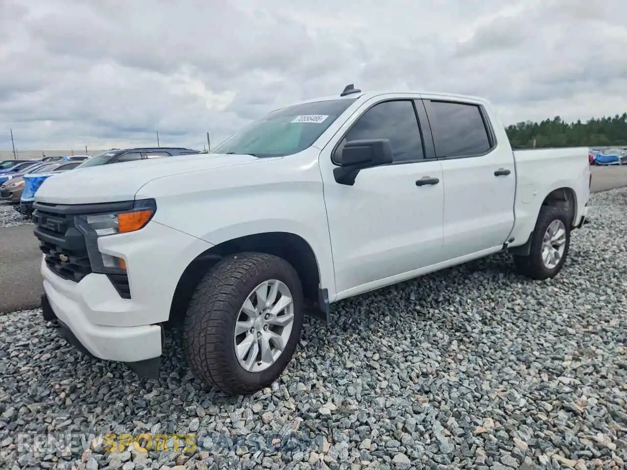 1 Photograph of a damaged car 1GCPABEK7NZ510012 CHEVROLET SILVERADO 2022