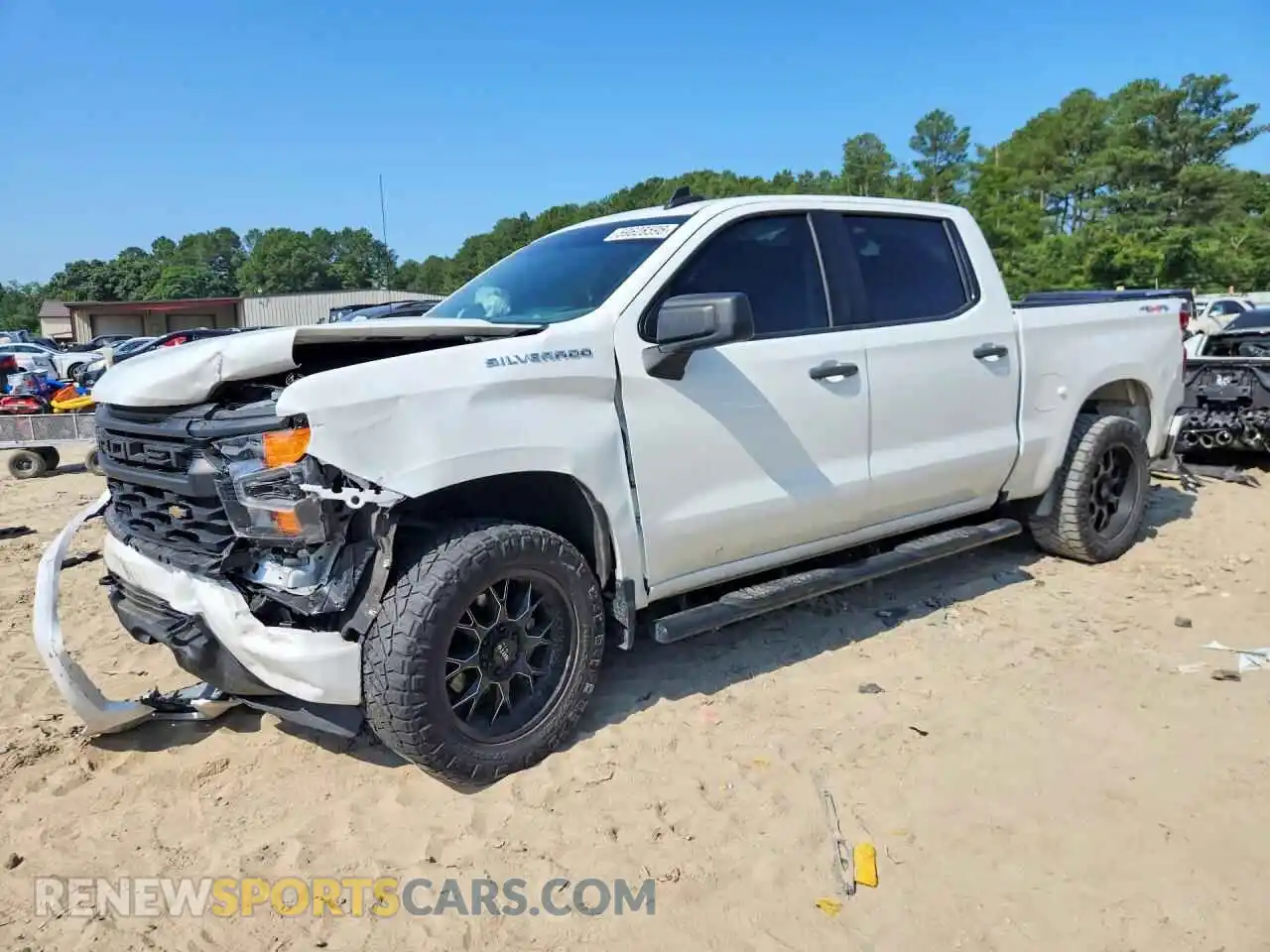 1 Фотография поврежденного автомобиля 1GCPDBEK3NZ589394 CHEVROLET SILVERADO 2022