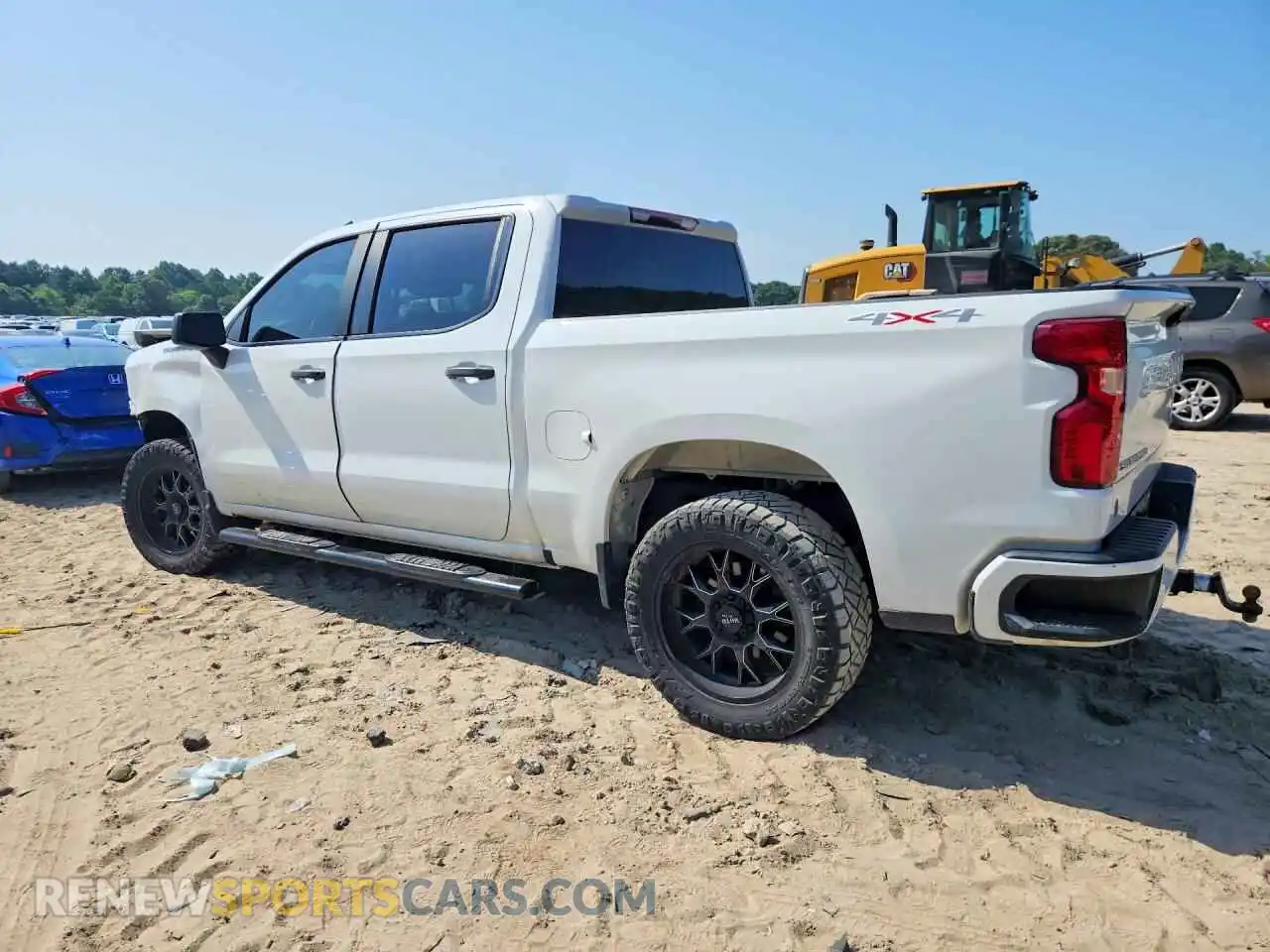 2 Фотография поврежденного автомобиля 1GCPDBEK3NZ589394 CHEVROLET SILVERADO 2022