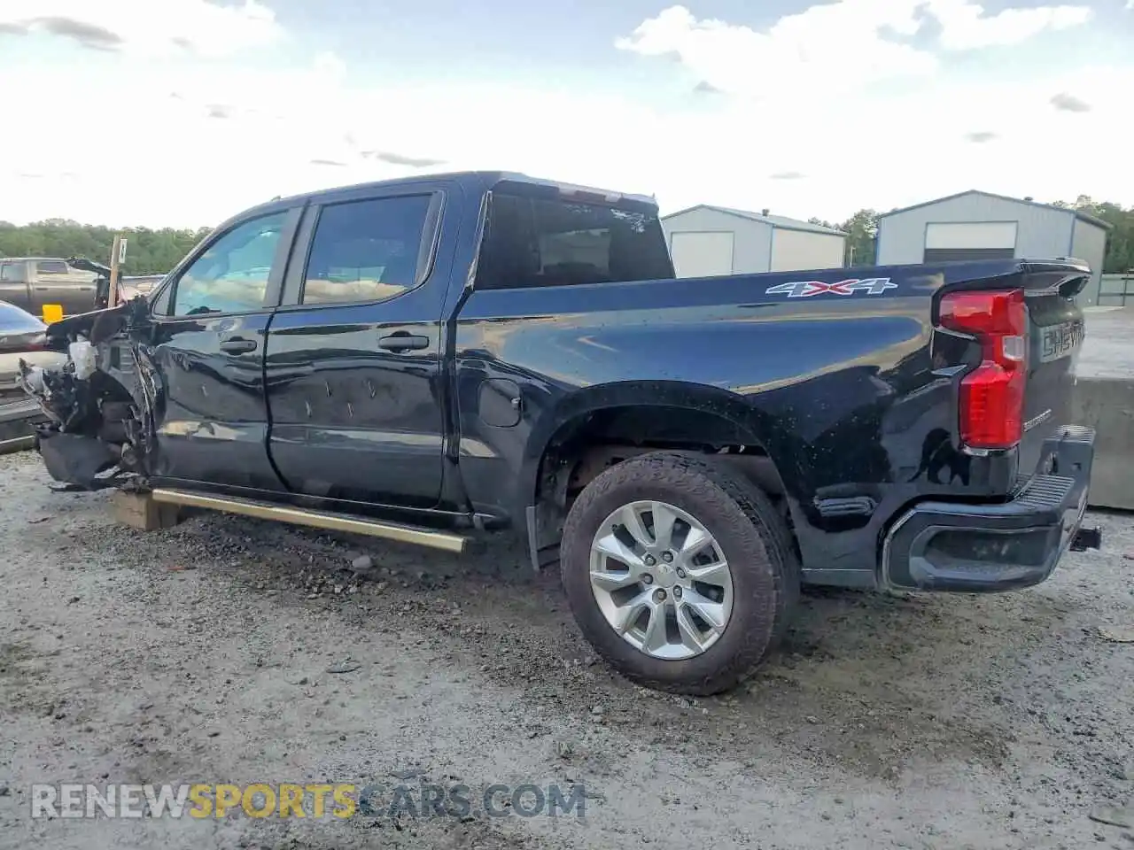2 Фотография поврежденного автомобиля 1GCPDBEK5NZ552248 CHEVROLET SILVERADO 2022