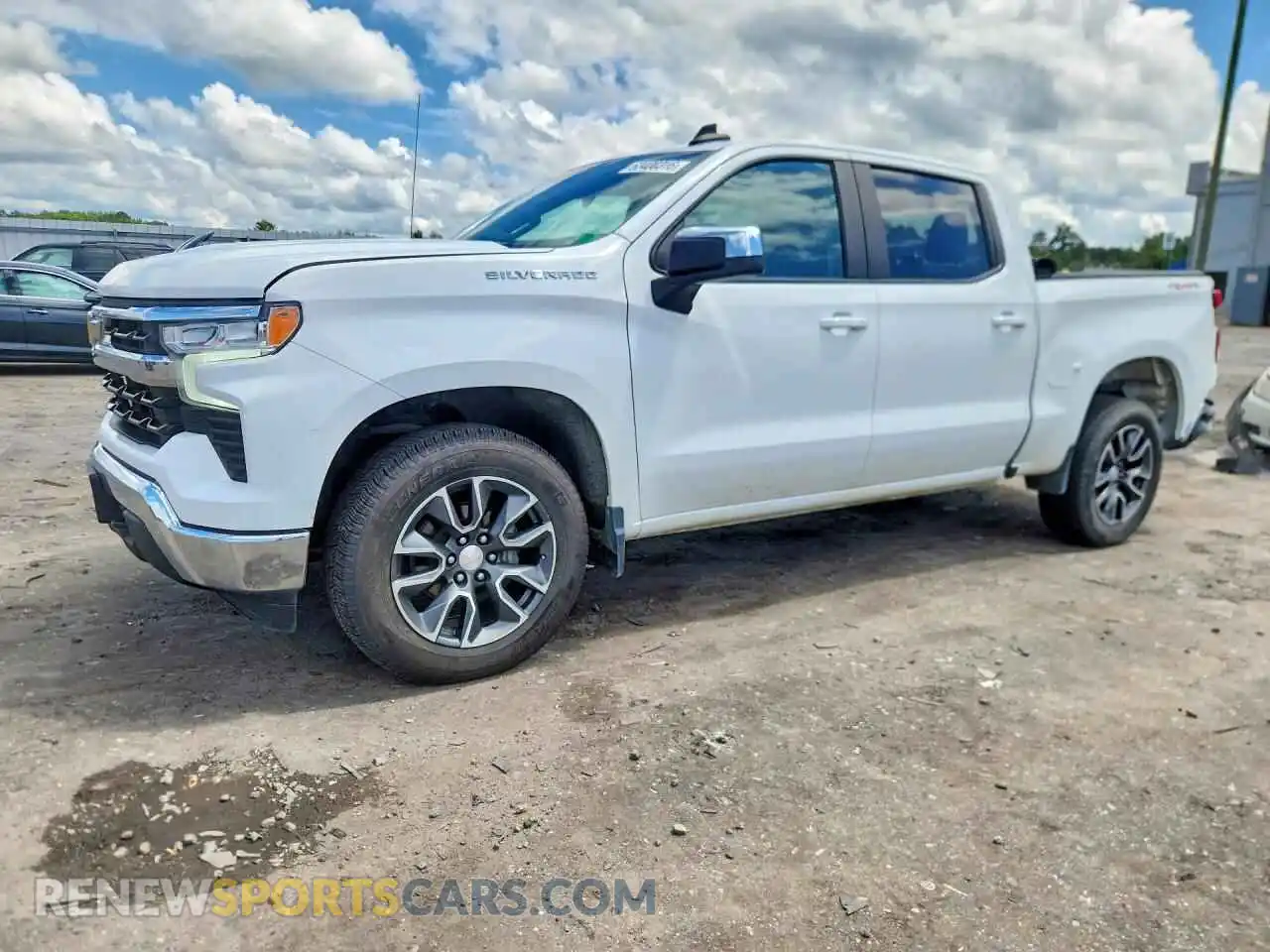 1 Photograph of a damaged car 1GCPDKEK9NZ639540 CHEVROLET SILVERADO 2022