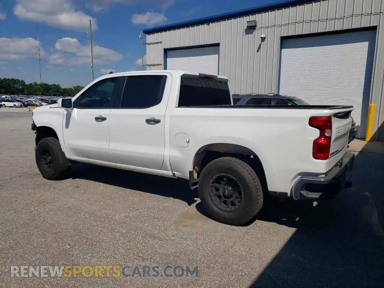 2 Фотография поврежденного автомобиля 1GCPWAED8NZ208256 CHEVROLET SILVERADO 2022