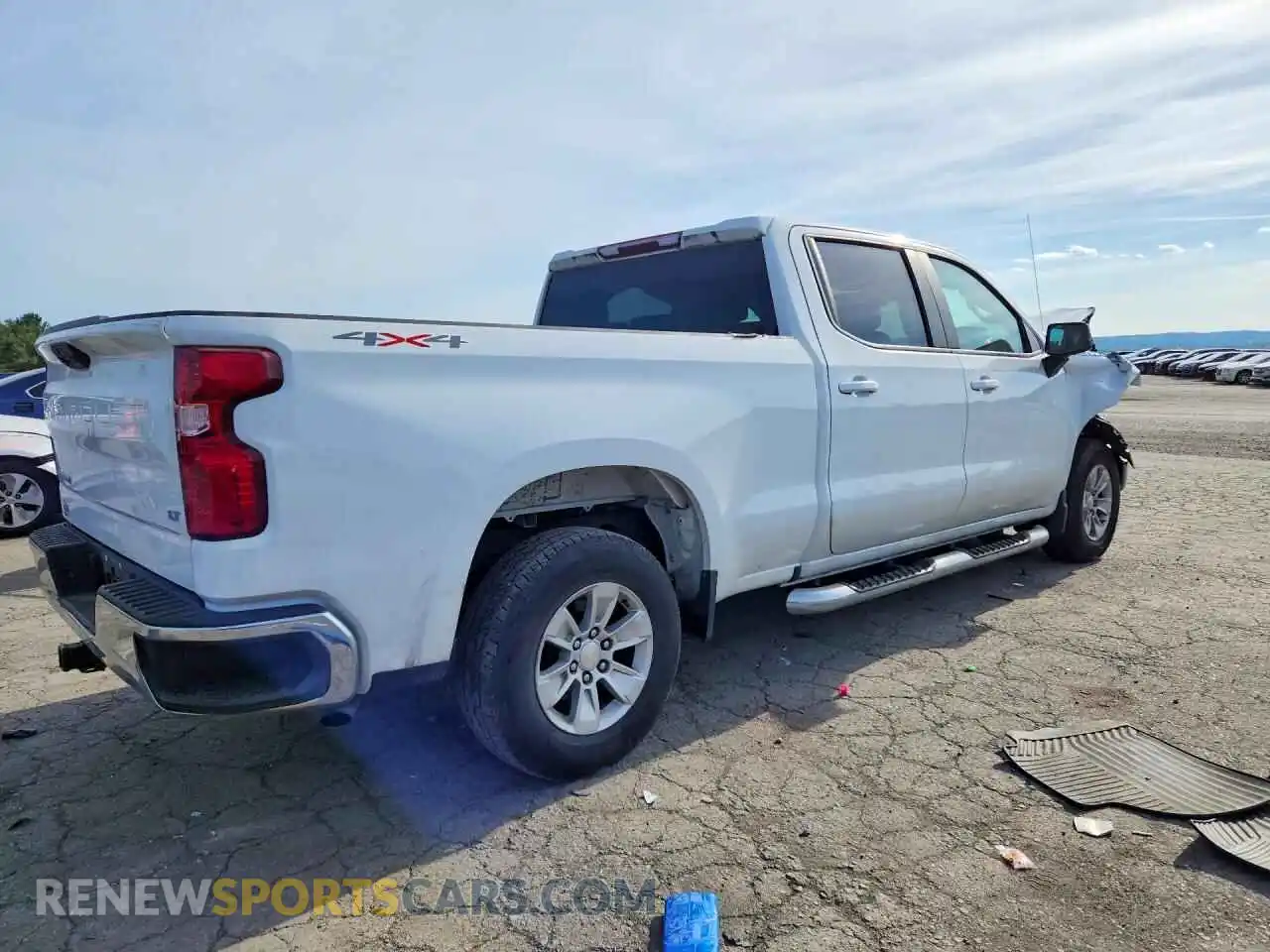 3 Photograph of a damaged car 1GCUDDED2NZ503234 CHEVROLET SILVERADO 2022