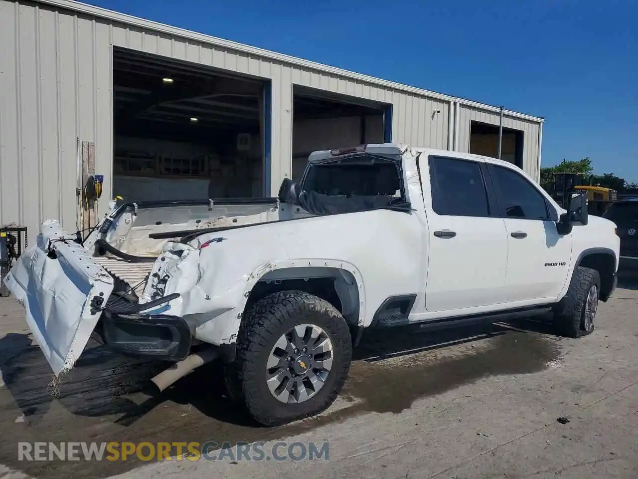 3 fotografías del automóvil dañado 2GC4YME77N1209979 CHEVROLET SILVERADO 2022