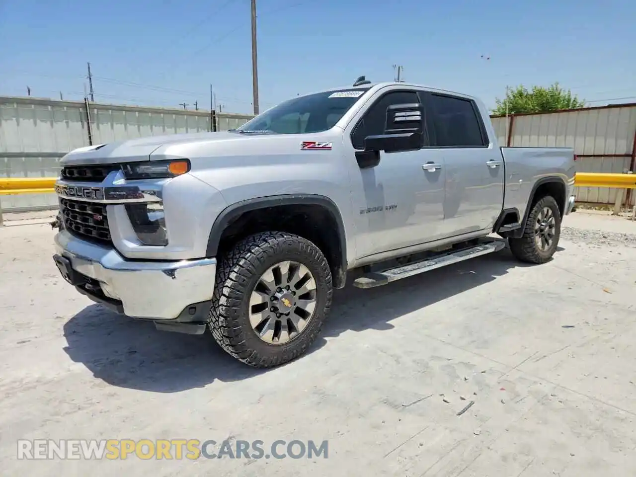 1 Photograph of a damaged car 2GC4YNEY2N1244699 CHEVROLET SILVERADO 2022