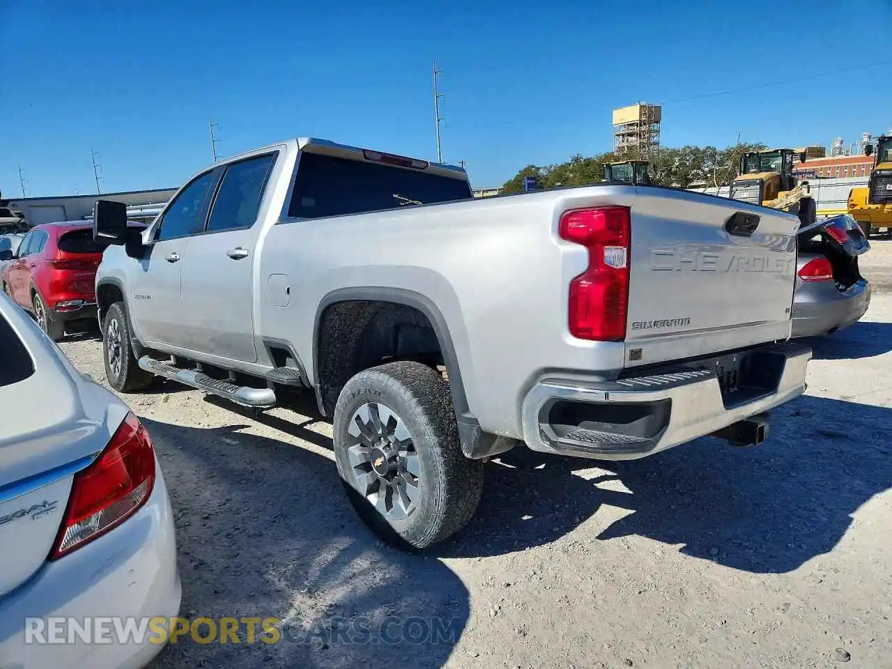 2 Фотография поврежденного автомобиля 2GC4YNEY6N1223127 CHEVROLET SILVERADO 2022