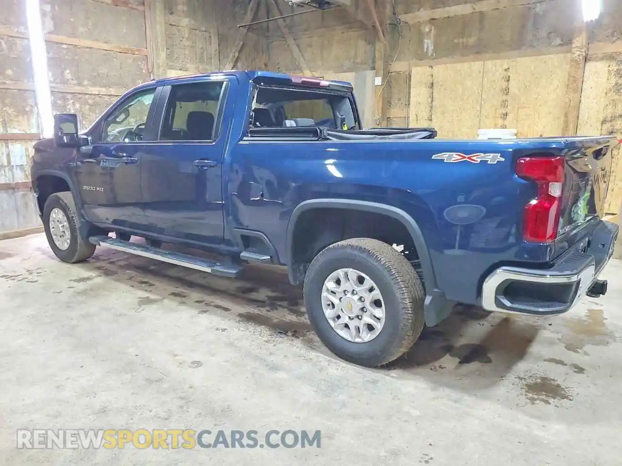 2 Photograph of a damaged car 2GC4YTEY3N1208833 CHEVROLET SILVERADO 2022