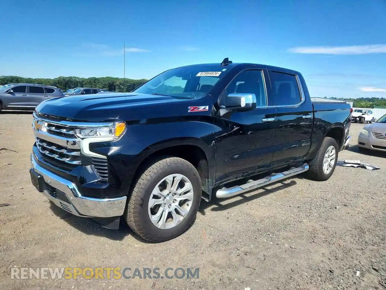 1 Photograph of a damaged car 2GCUDGED0N1509298 CHEVROLET SILVERADO 2022
