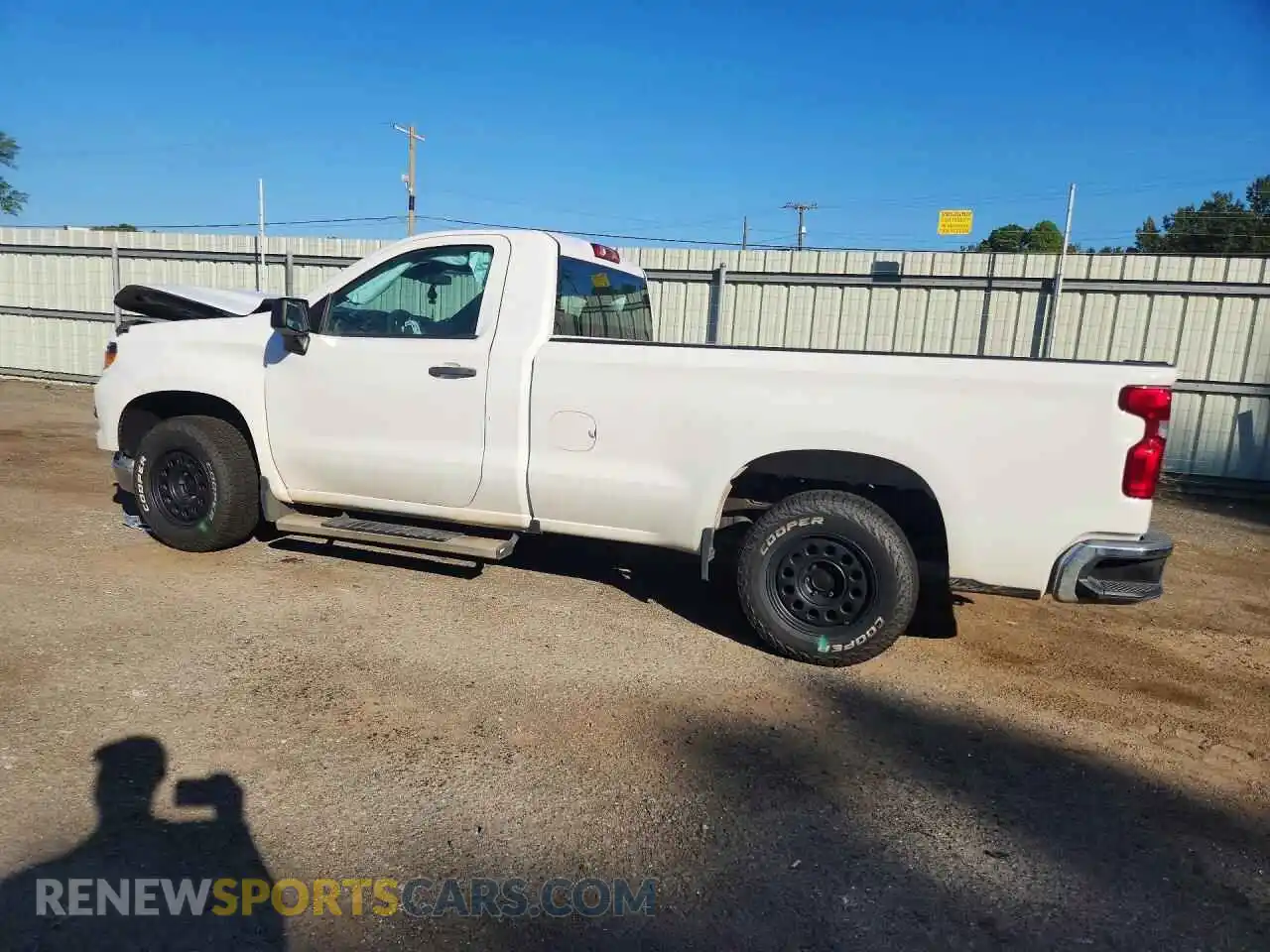 2 Фотография поврежденного автомобиля 3GCNAAED2NG556933 CHEVROLET SILVERADO 2022