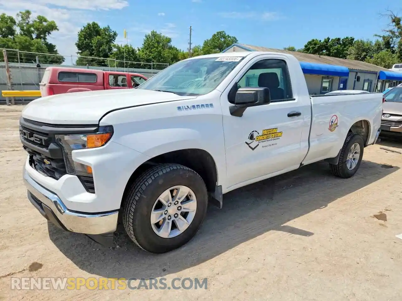 1 Photograph of a damaged car 3GCNAAED2NG571061 CHEVROLET SILVERADO 2022