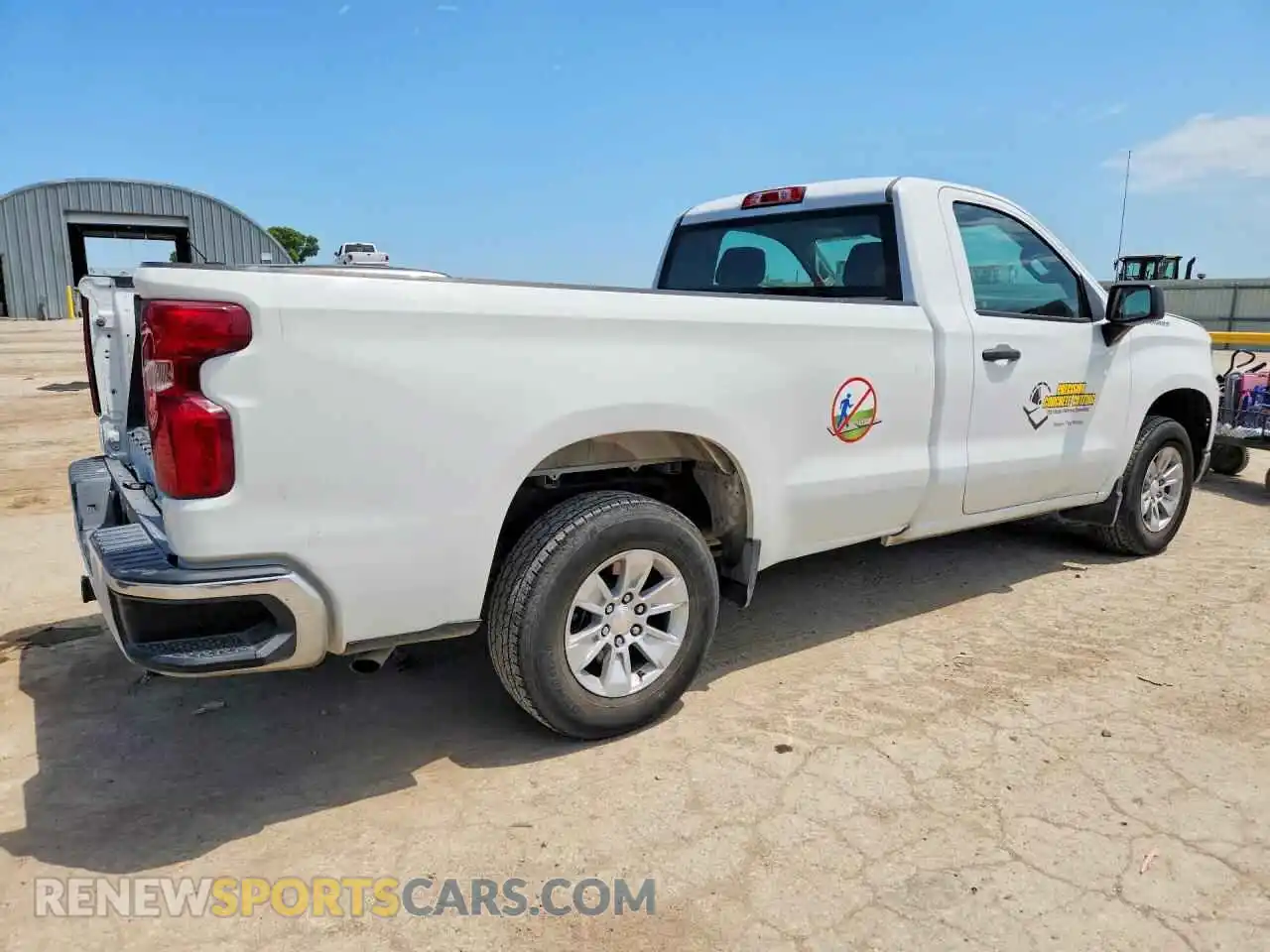 3 Photograph of a damaged car 3GCNAAED2NG571061 CHEVROLET SILVERADO 2022