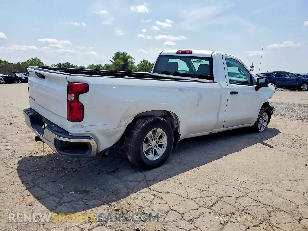 3 fotografías del automóvil dañado 3GCNAAED5NG666780 CHEVROLET SILVERADO 2022