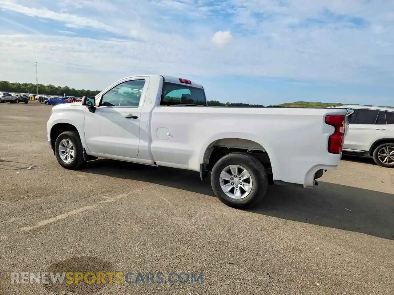 2 Photograph of a damaged car 3GCNAAED9NG554693 CHEVROLET SILVERADO 2022