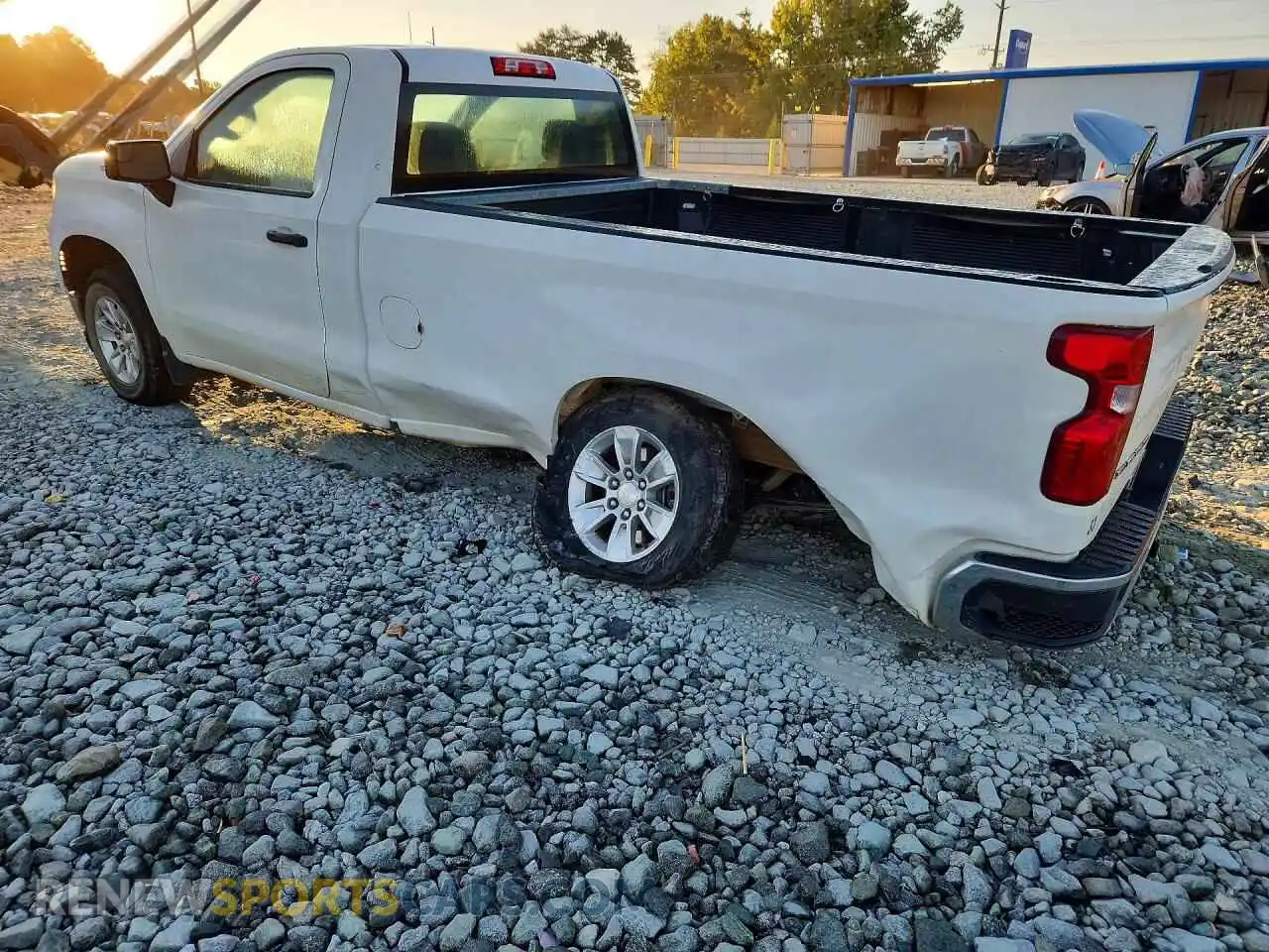 2 Photograph of a damaged car 3GCNAAEDXNG549969 CHEVROLET SILVERADO 2022