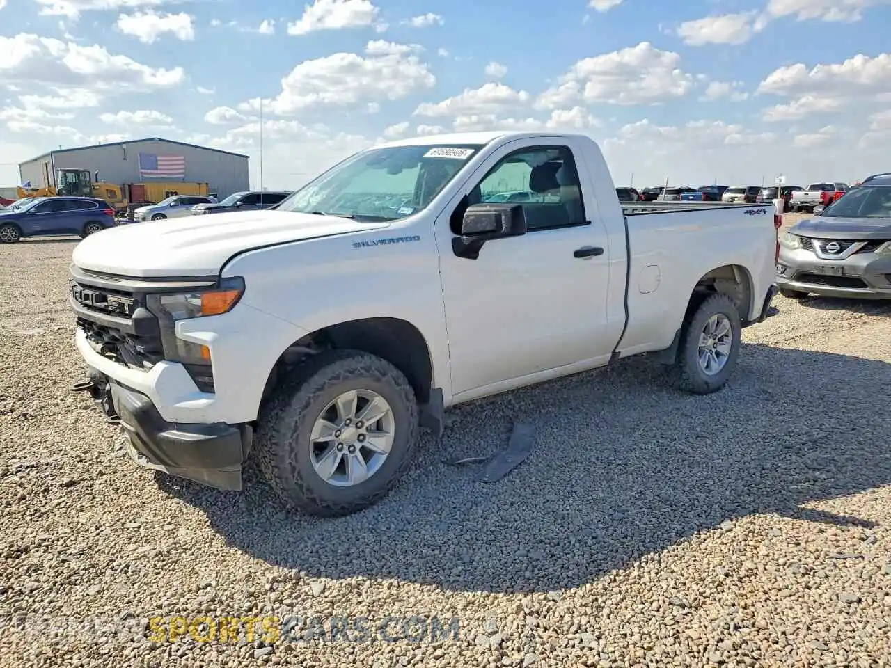 1 fotografías del automóvil dañado 3GCNDAEK2NG568697 CHEVROLET SILVERADO 2022