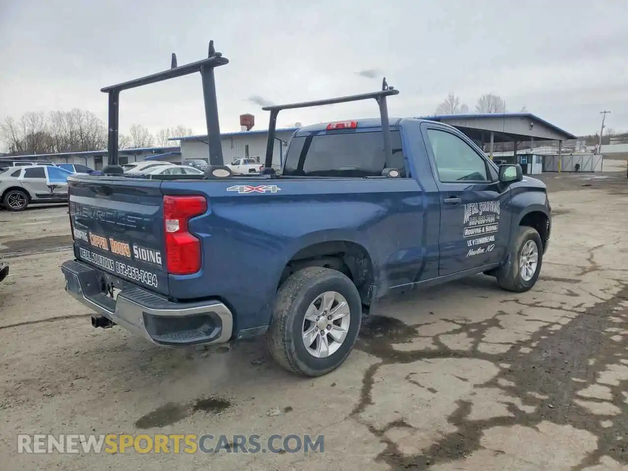 3 Photograph of a damaged car 3GCNDAEK5NG503679 CHEVROLET SILVERADO 2022