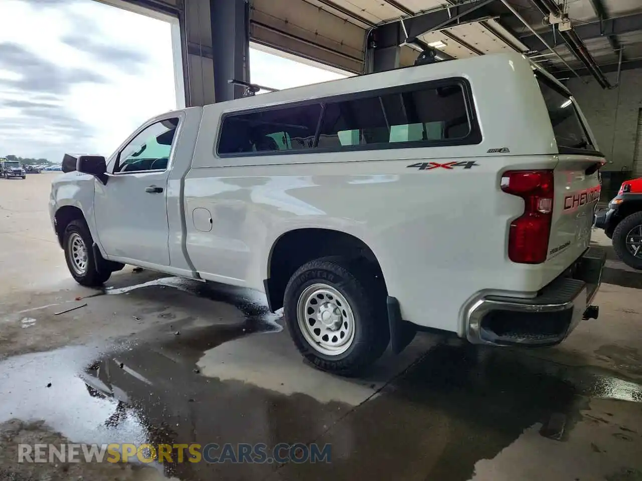 2 Фотография поврежденного автомобиля 3GCNDAEK7NG503067 CHEVROLET SILVERADO 2022