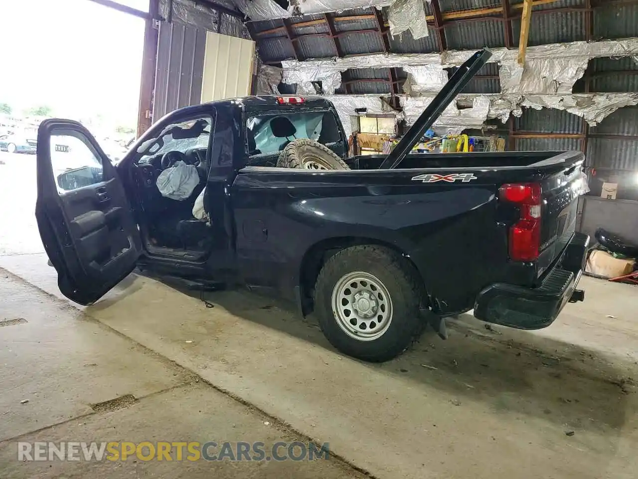 2 Photograph of a damaged car 3GCNDAEK7NG626271 CHEVROLET SILVERADO 2022