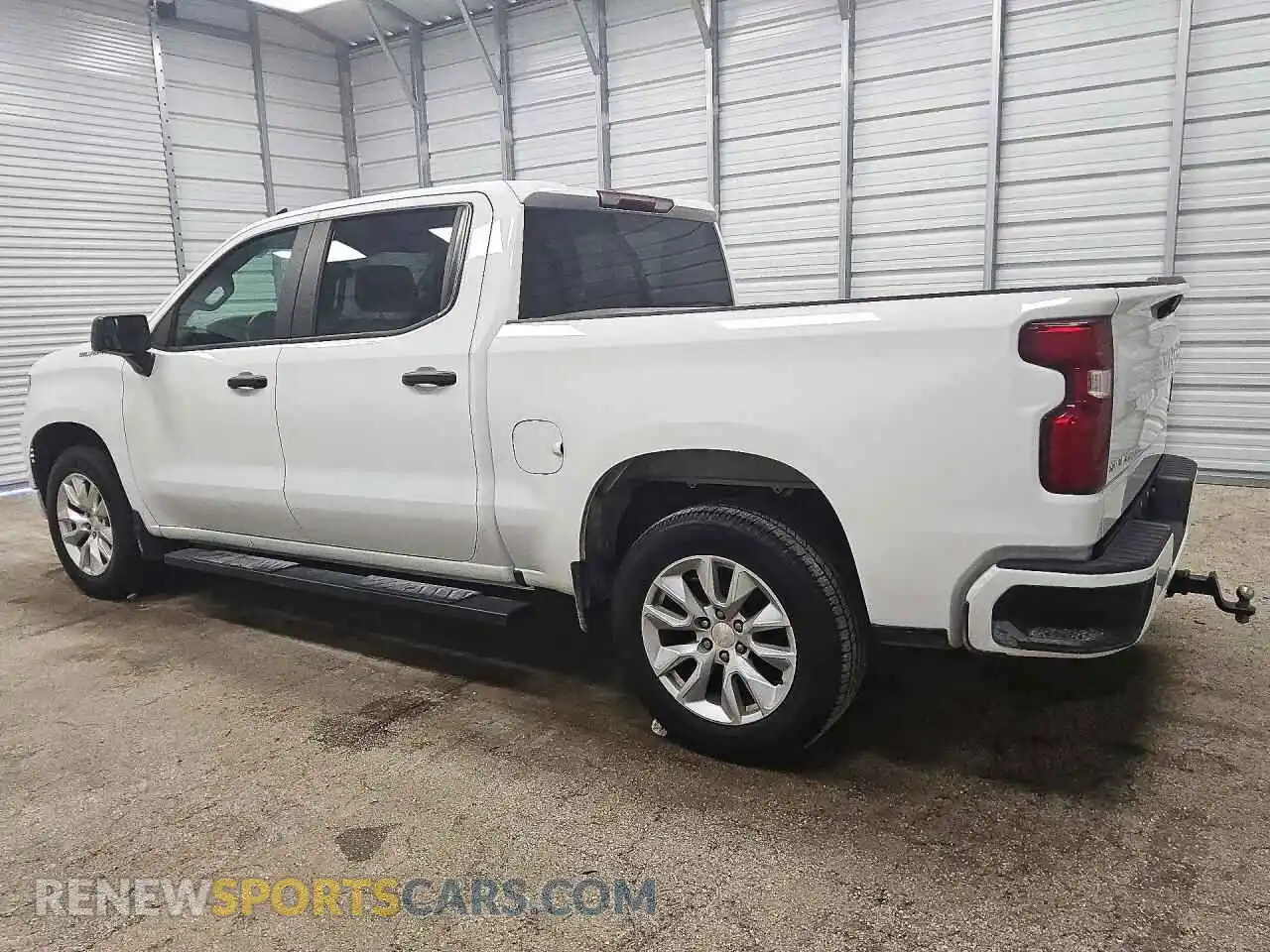 2 Photograph of a damaged car 3GCPABEK2NG622930 CHEVROLET SILVERADO 2022