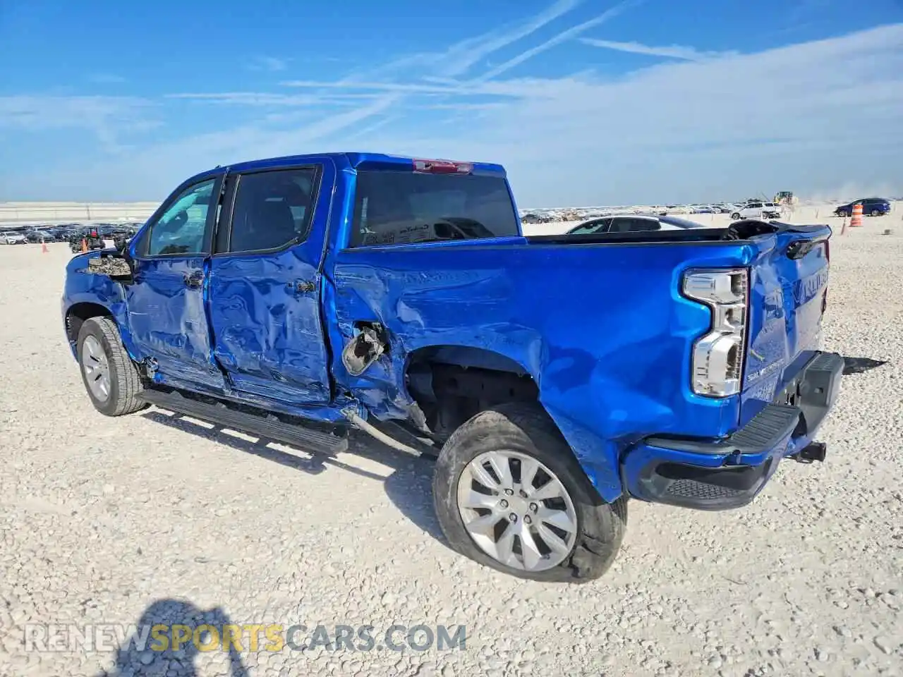 2 Фотография поврежденного автомобиля 3GCPABEK9NG636033 CHEVROLET SILVERADO 2022