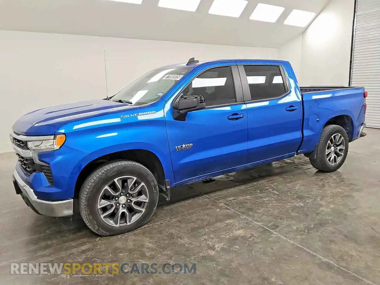 1 Photograph of a damaged car 3GCPACED2NG653859 CHEVROLET SILVERADO 2022