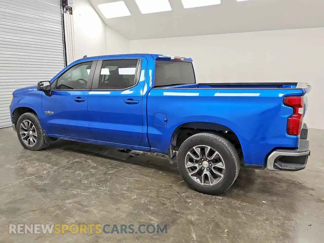 2 Photograph of a damaged car 3GCPACED2NG653859 CHEVROLET SILVERADO 2022