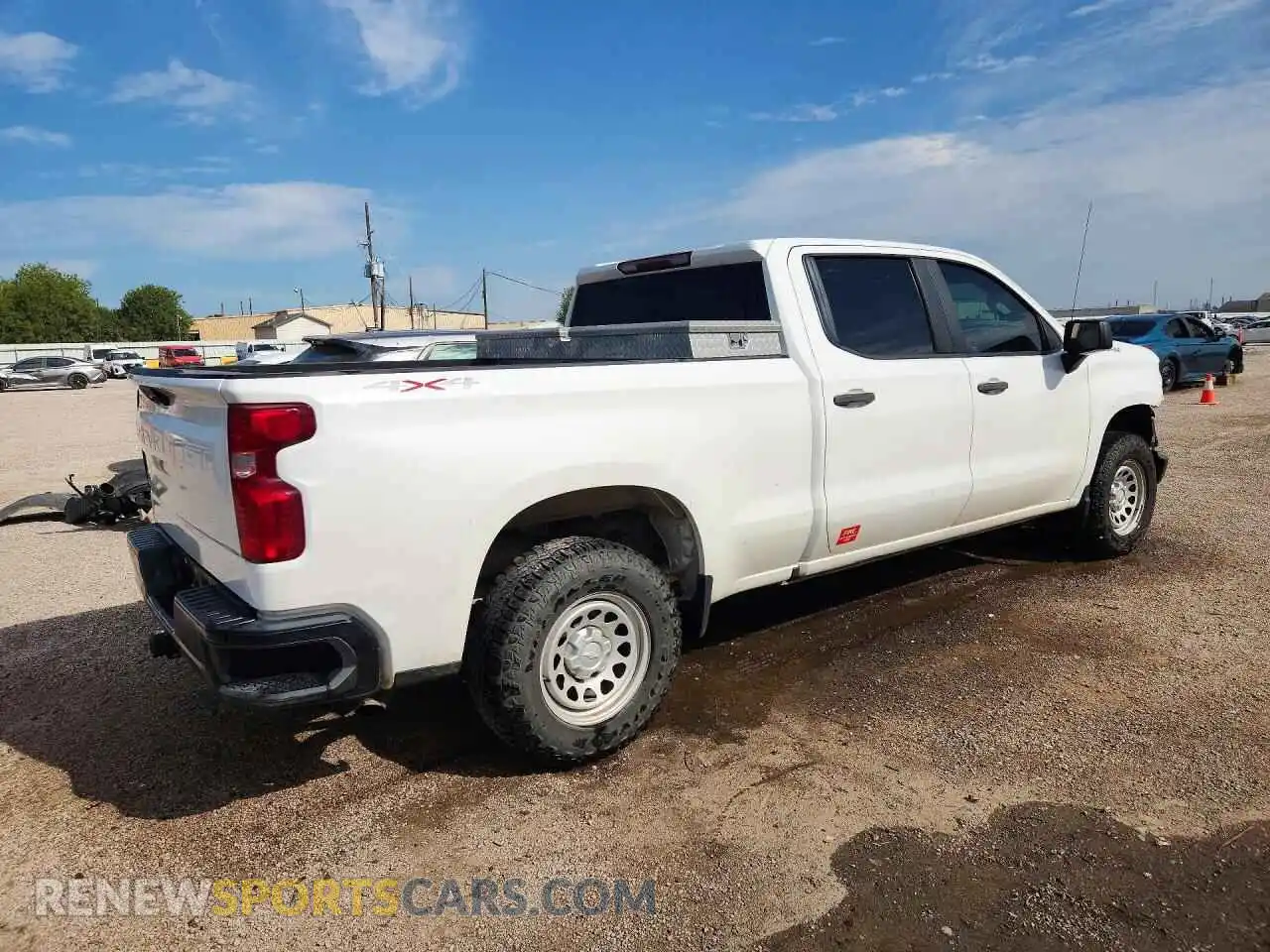 3 fotografías del automóvil dañado 3GCPDAEK3NG540836 CHEVROLET SILVERADO 2022