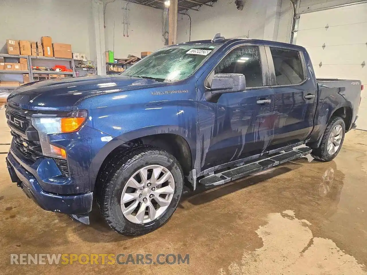 1 Photograph of a damaged car 3GCPDBEK0NG655092 CHEVROLET SILVERADO 2022