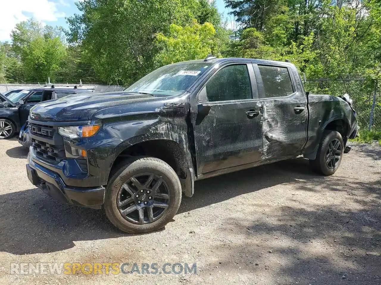 1 fotografías del automóvil dañado 3GCPDCED3NG548416 CHEVROLET SILVERADO 2022