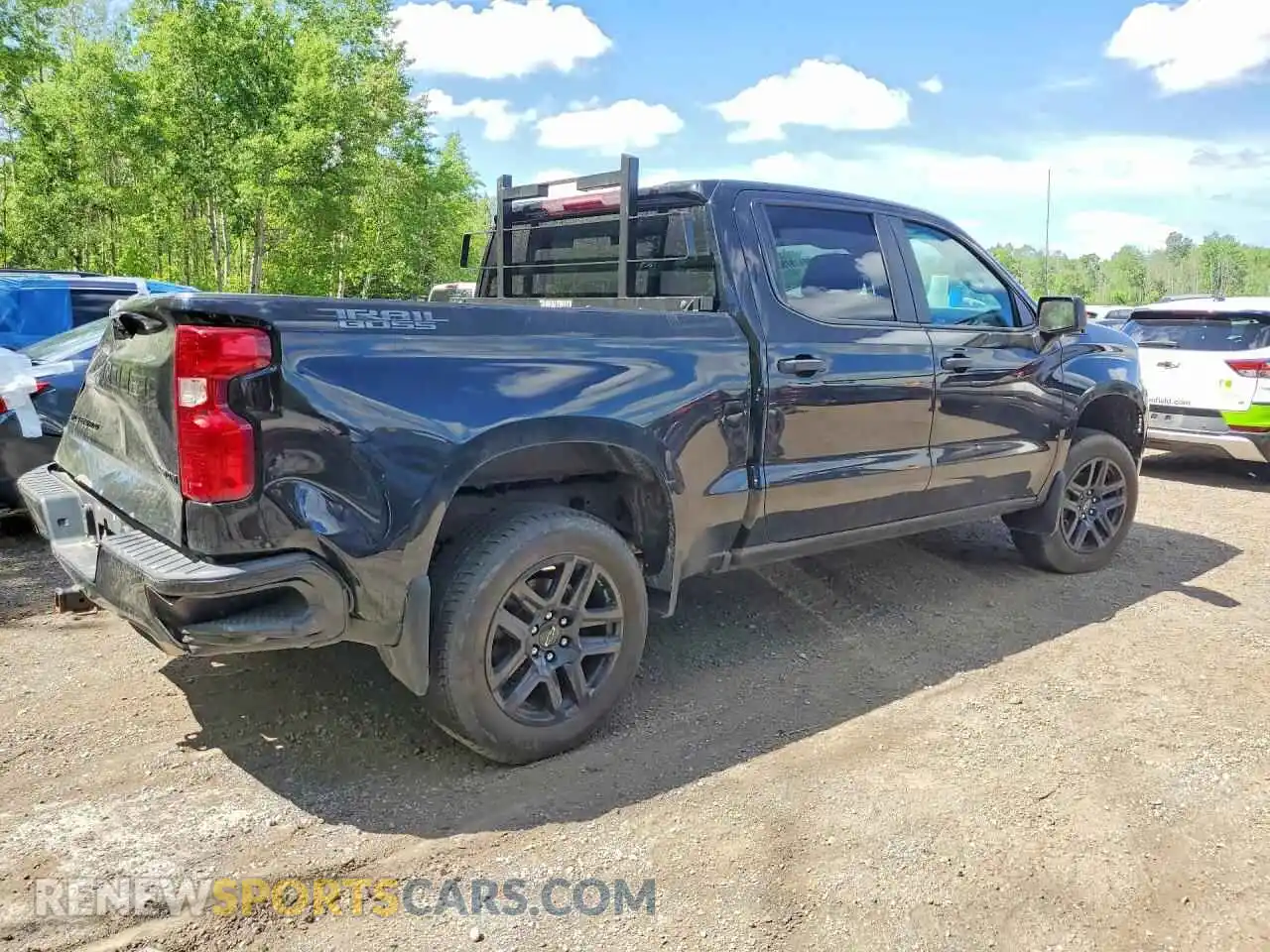 3 fotografías del automóvil dañado 3GCPDCED3NG548416 CHEVROLET SILVERADO 2022