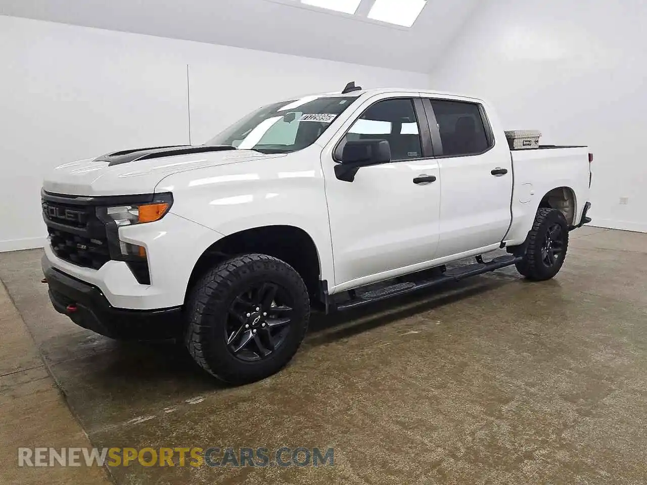1 Photograph of a damaged car 3GCPDCEK1NG549594 CHEVROLET SILVERADO 2022