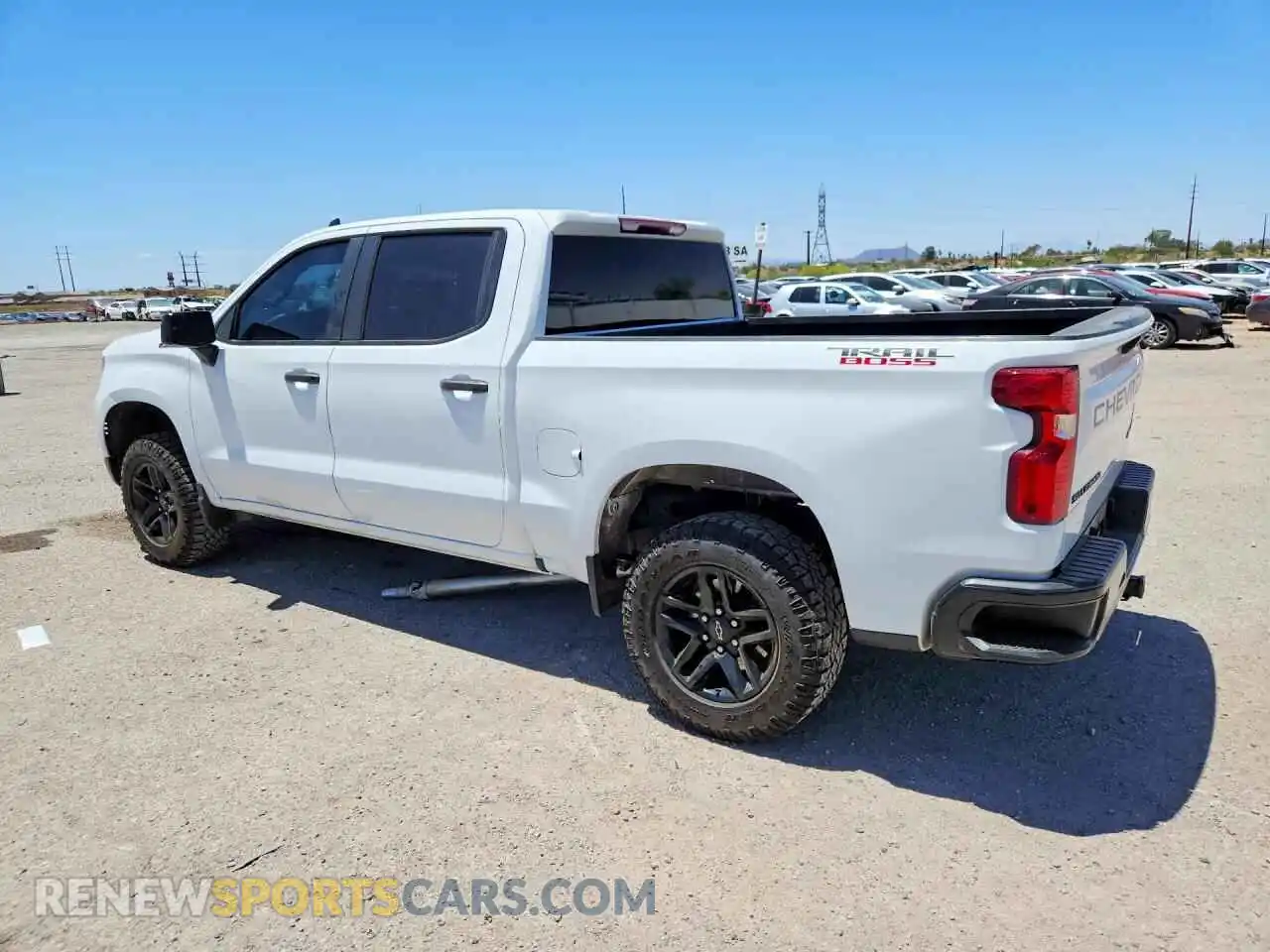 2 Photograph of a damaged car 3GCPDCEK5NG650444 CHEVROLET SILVERADO 2022